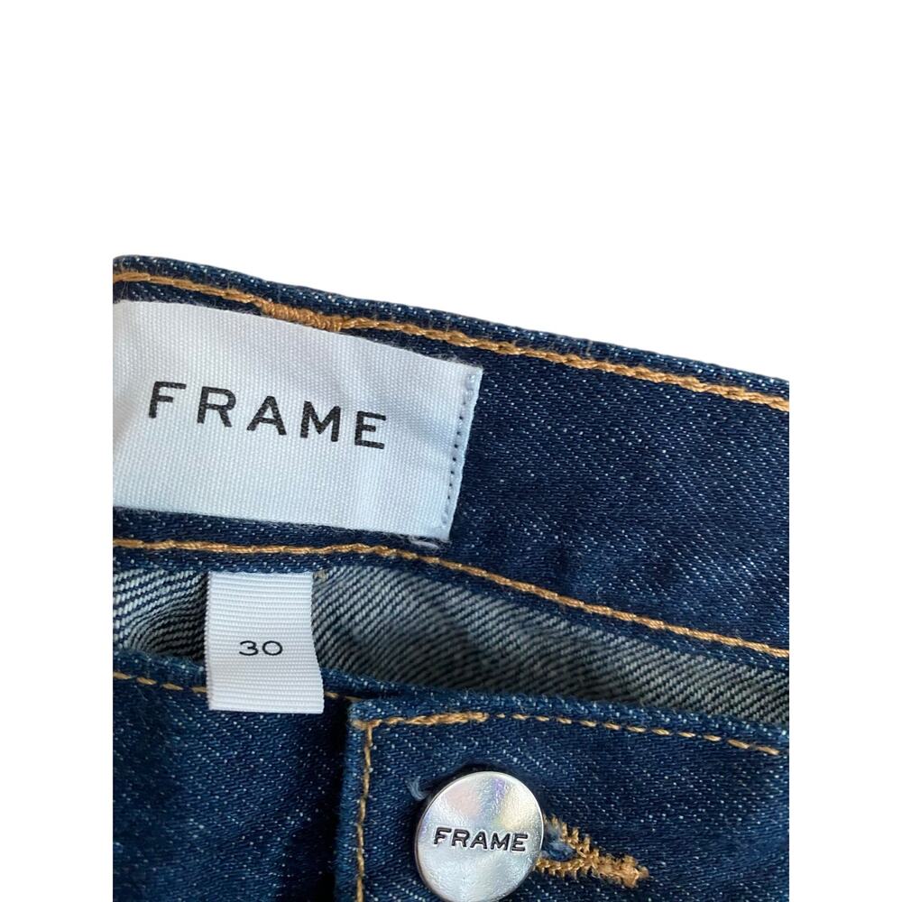 FRAME Straight Fit Jeans Dell Rinse Size 30 - Picture 5 of 6